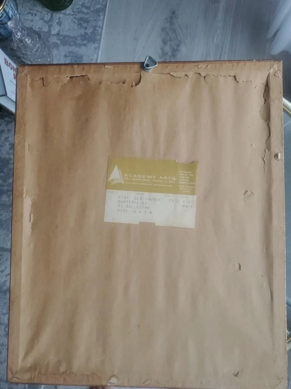 Ballestar Butterfly Lithograph